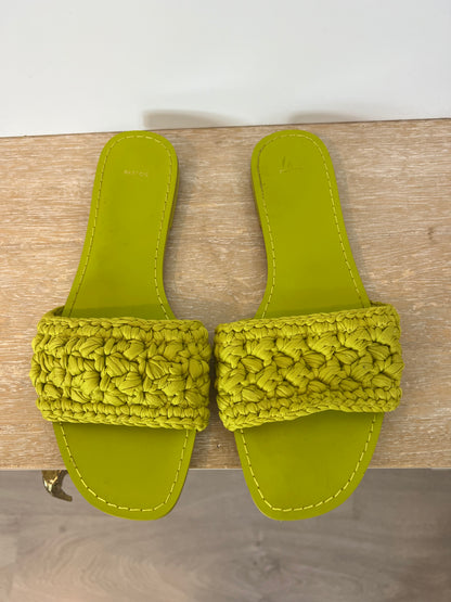 PARFOIS. Sandalia plana croché. T 37