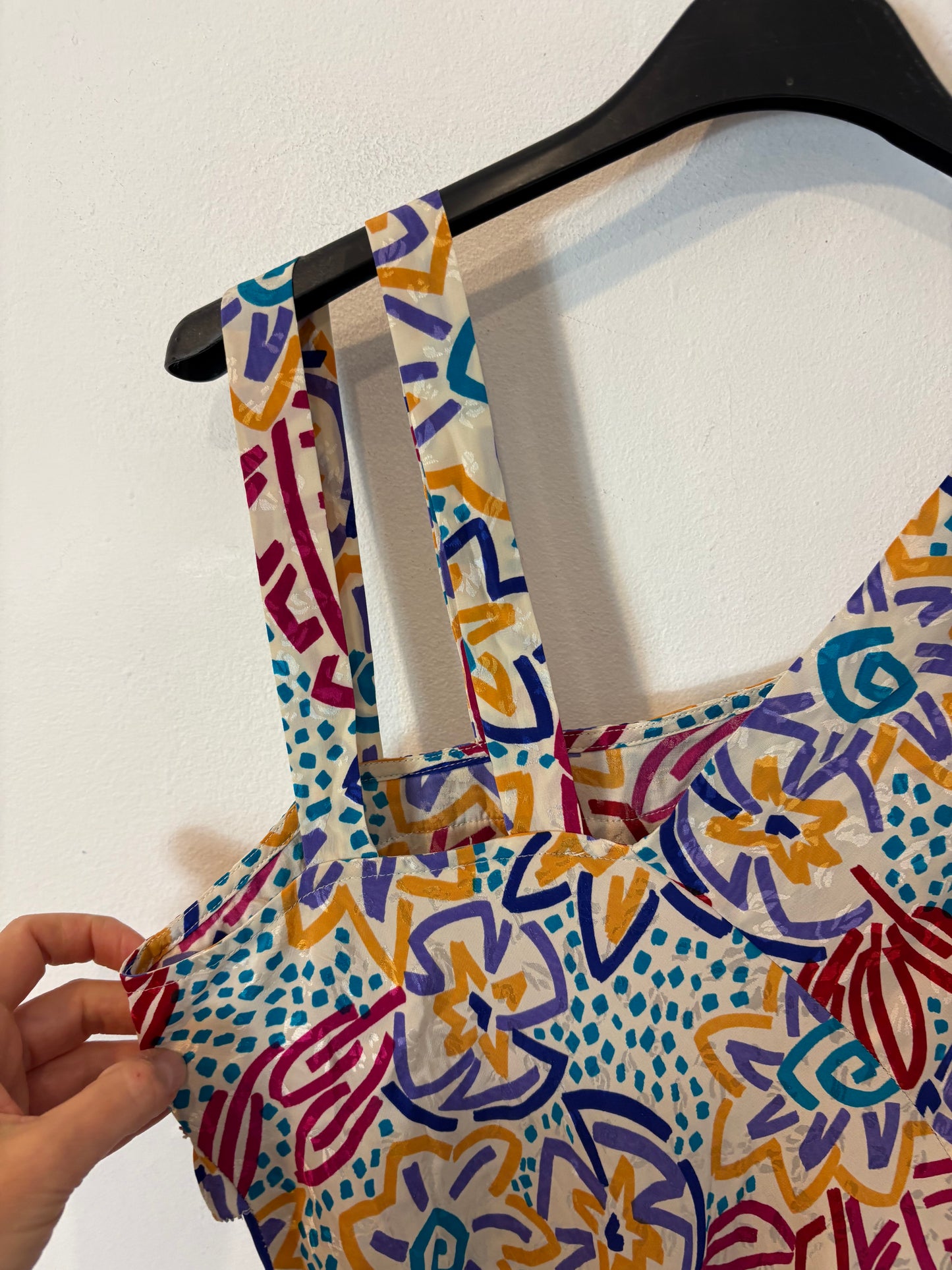 INTROPIA.Vestido largo estampado colores