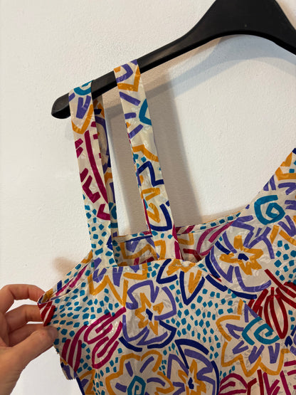 INTROPIA.Vestido largo estampado colores