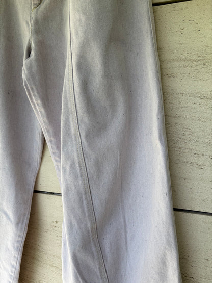 ISABEL MARANT. Denim recto malva claro. T 36