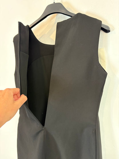 Vestido negro lazada