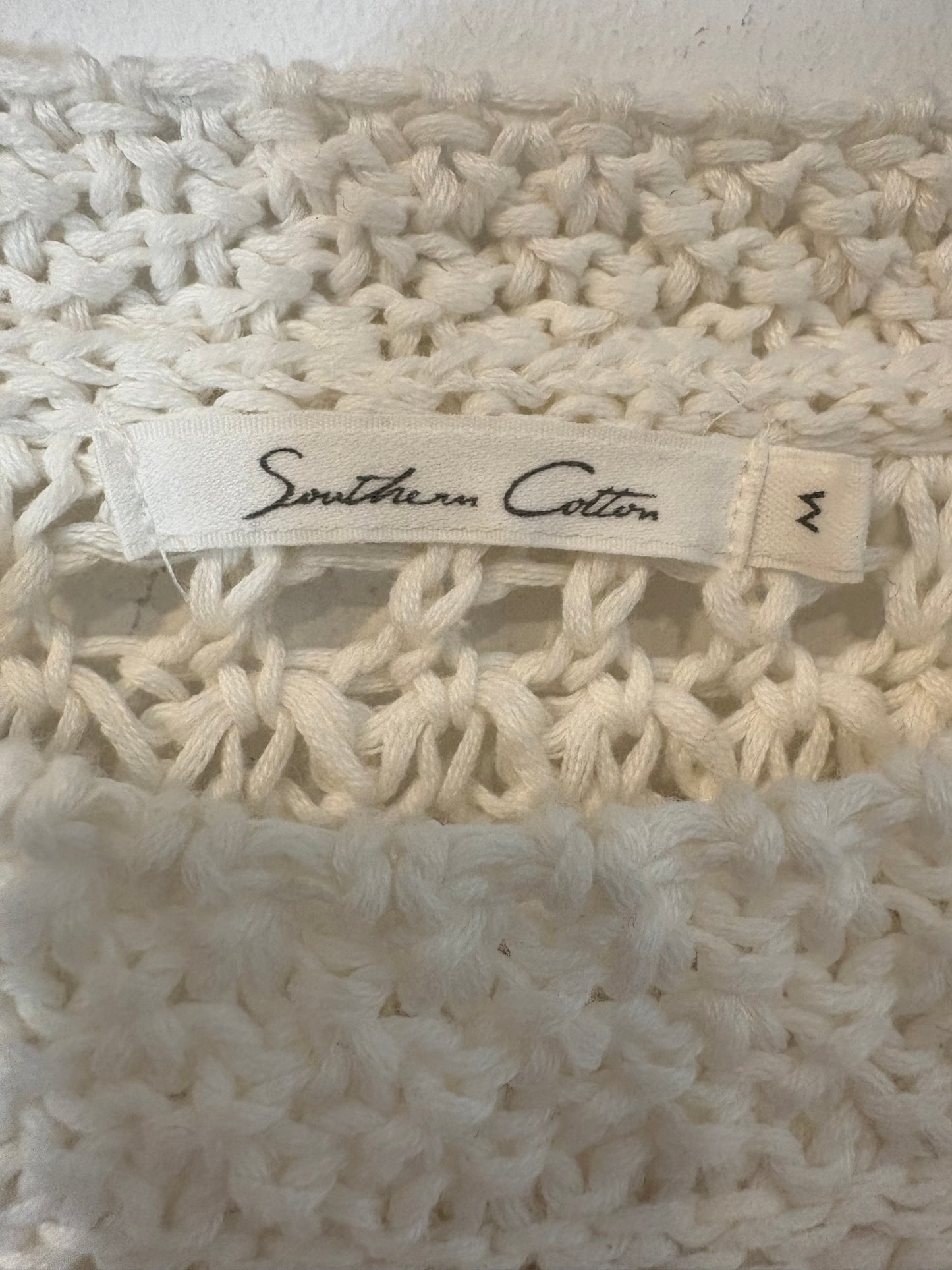 SOUTHER COTTON. Chunky knit sweater with cotton. TM