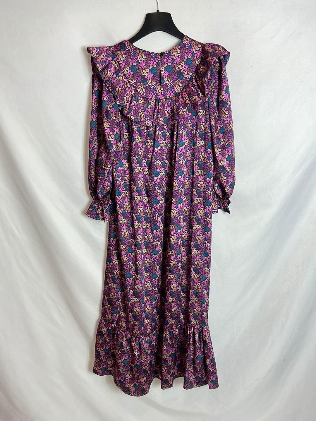 OTHERS. Purple floral dress Your(s)