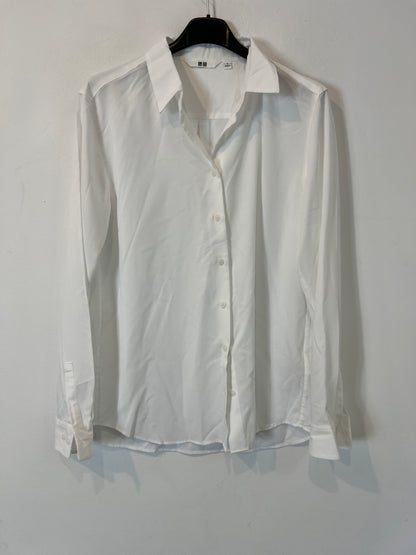 UNIQLO. Blusa blanca básica T.s