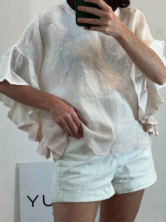 KUK. Blusa lino degradado Tu(s)