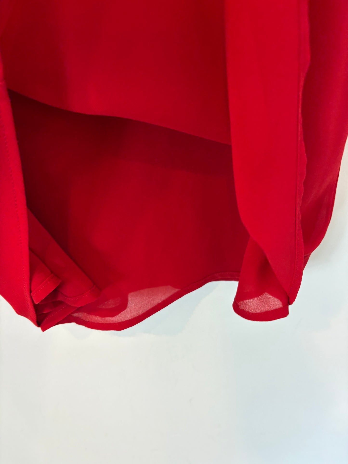 BIMANI. Conjunto rojo fluido. T S