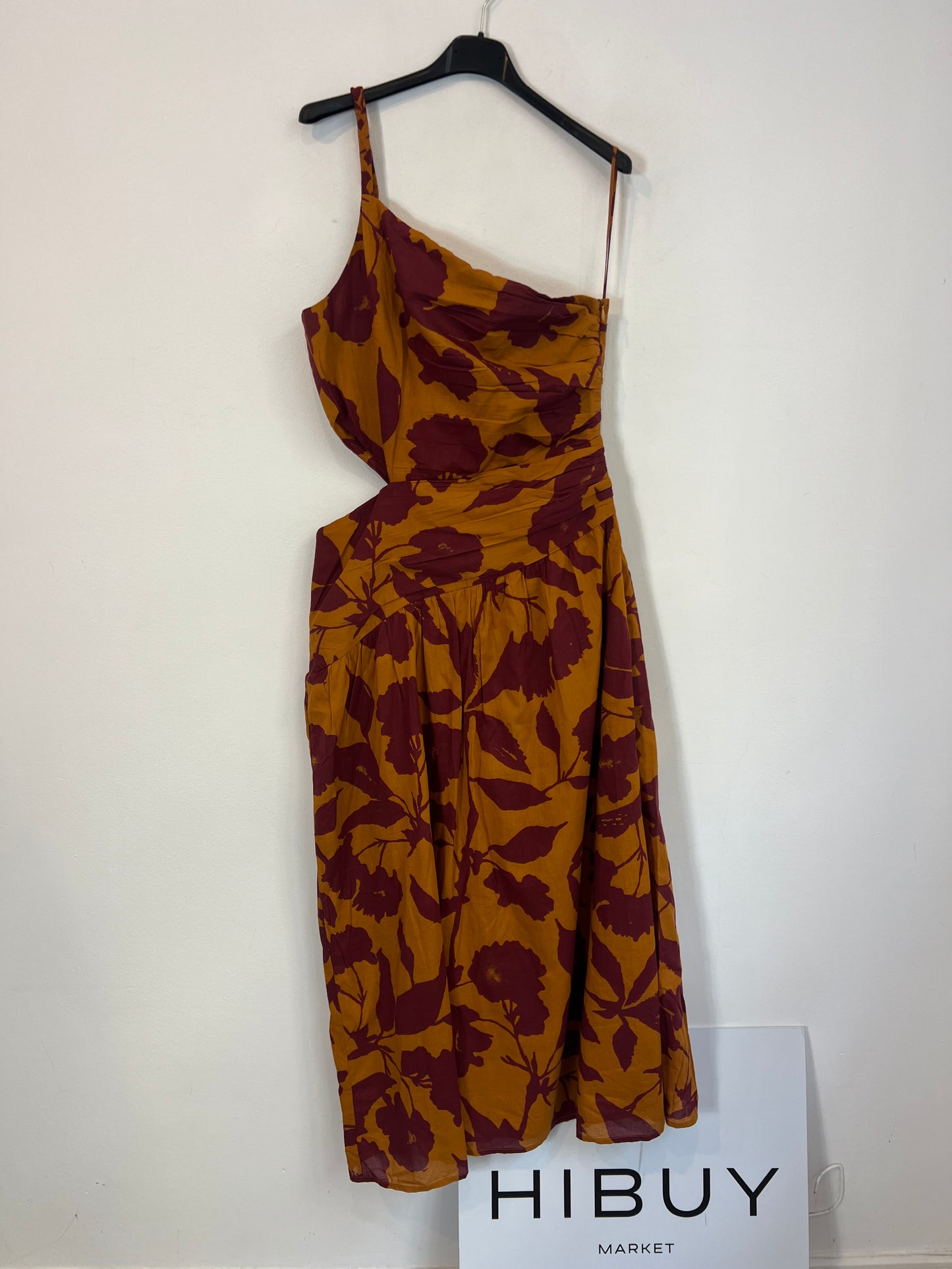 MAKSU. Asymmetrical midi dress Tm