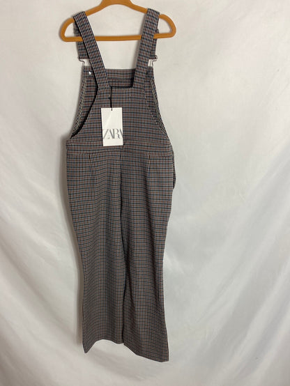 ZARA. Peto cuadros niña. T.8