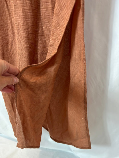 ZARA. Long textured dress. TS