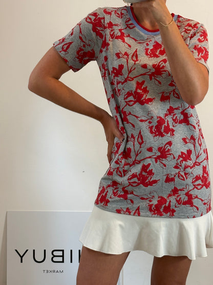 SILVIAN HEACH. Vestido corto doble textura. T.S