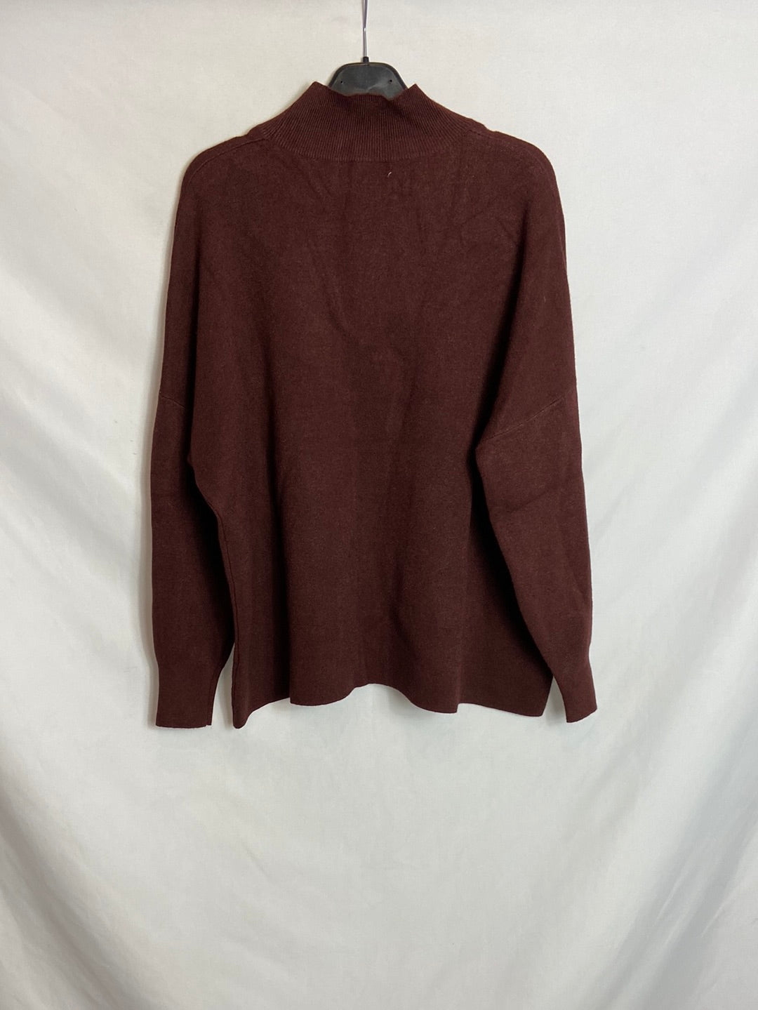 PINPON LILI. Jersey marrón cuello  TU (M)