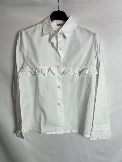 BANOFFEE. Ruffled bank shirt Tu(S)