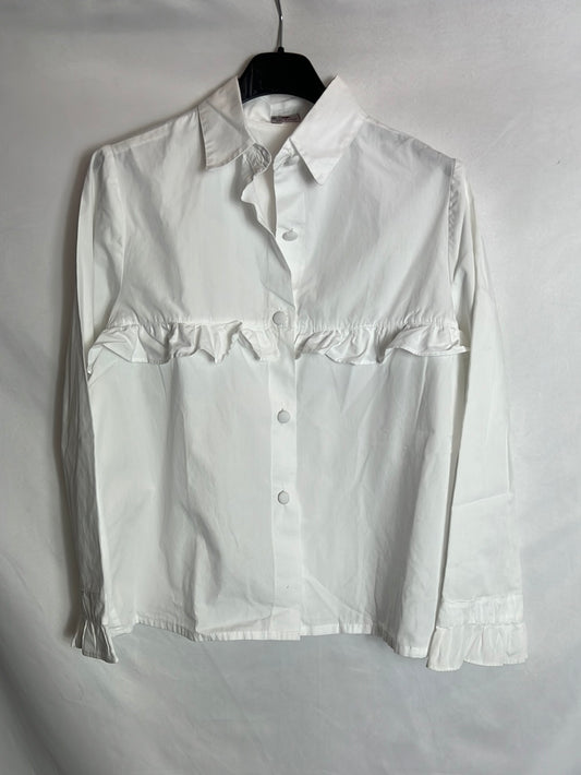 BANOFFEE. Ruffled bank shirt Tu(S)