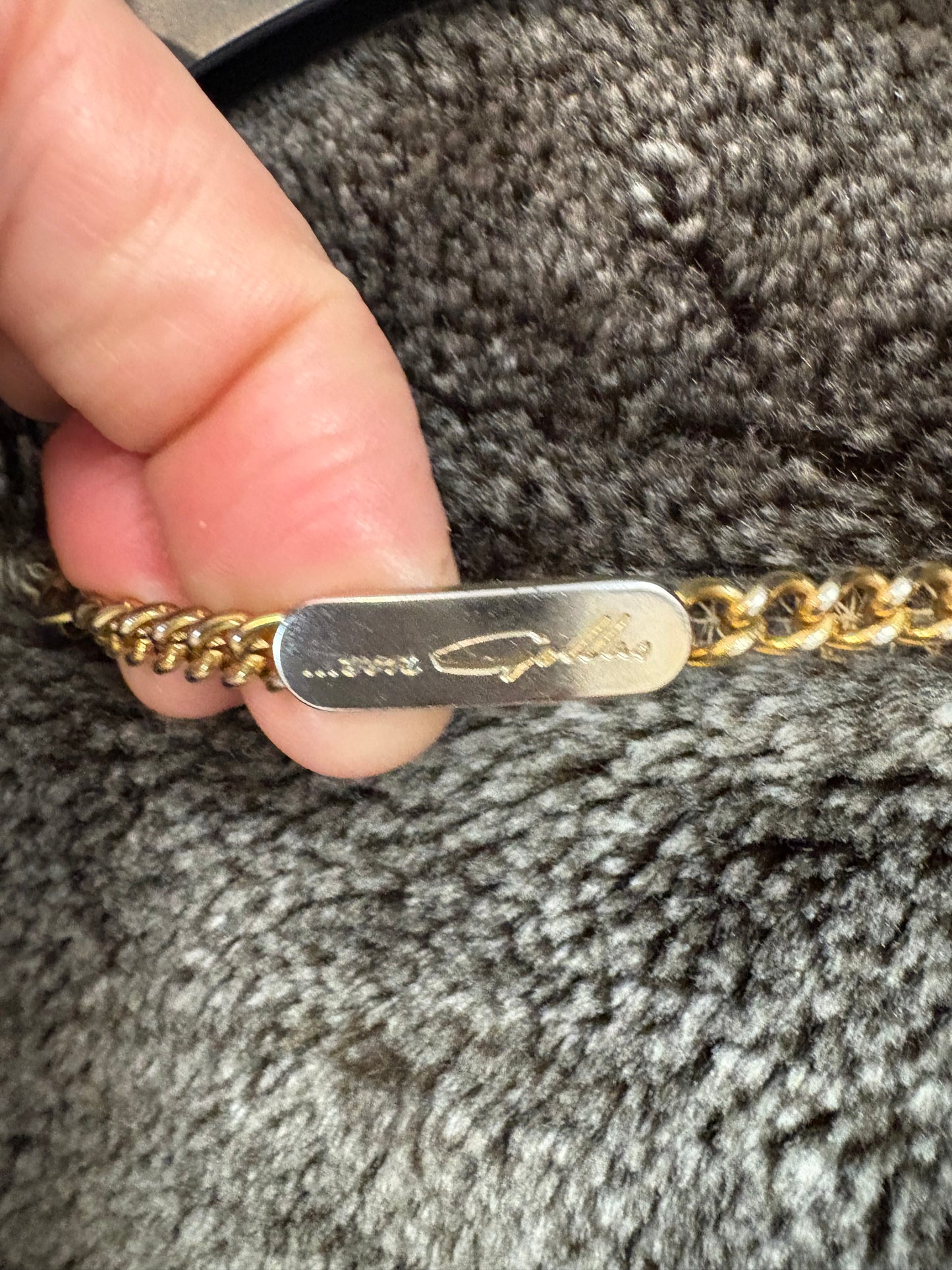 BARONIA. Vintage double-textured coat, size 38