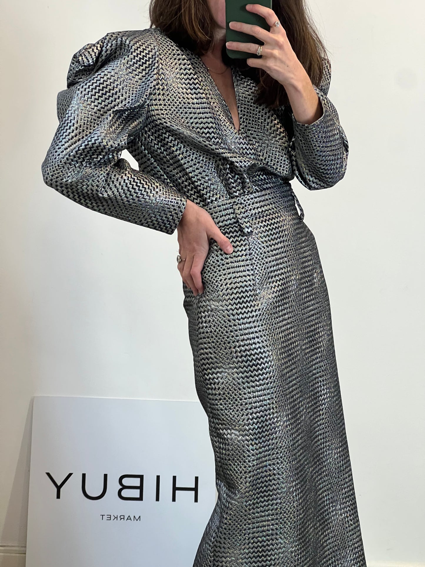 PANAMBI. Vestido estructura hilos