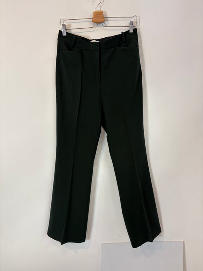 ZARA. pantalón fluido verde