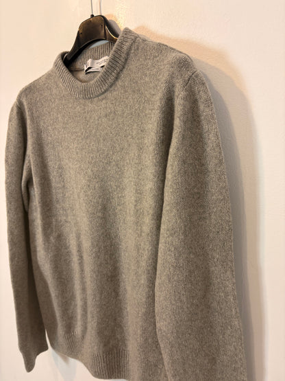 ZARA Jersey gris jaspeado cashemre