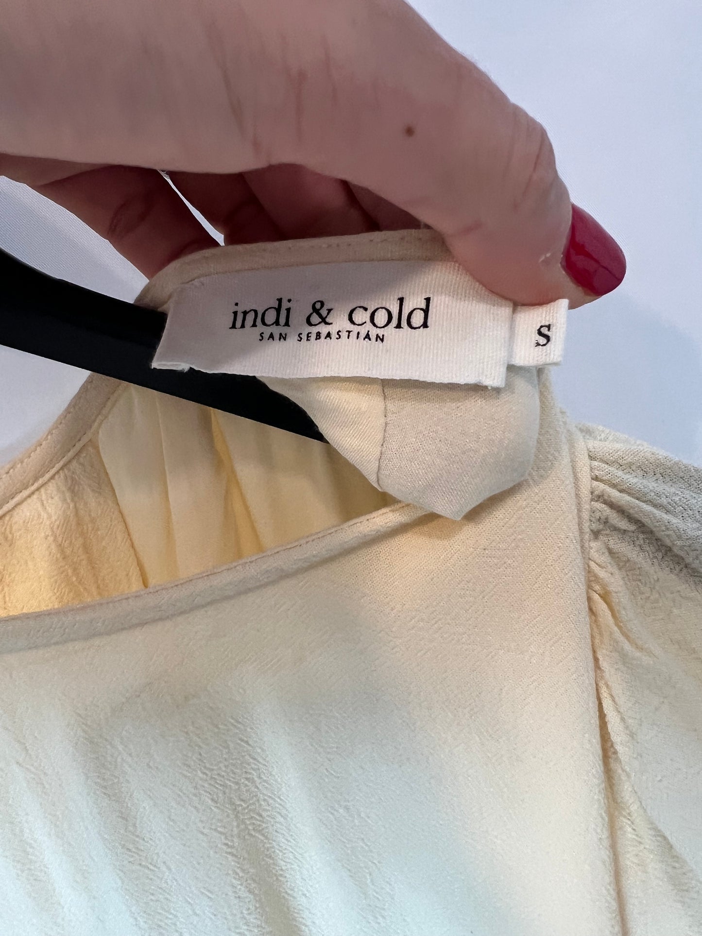 INDI&amp;COLD. Long yellow Ts dress