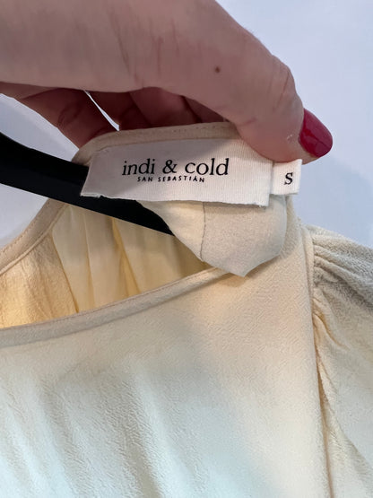 INDI&amp;COLD. Long yellow Ts dress