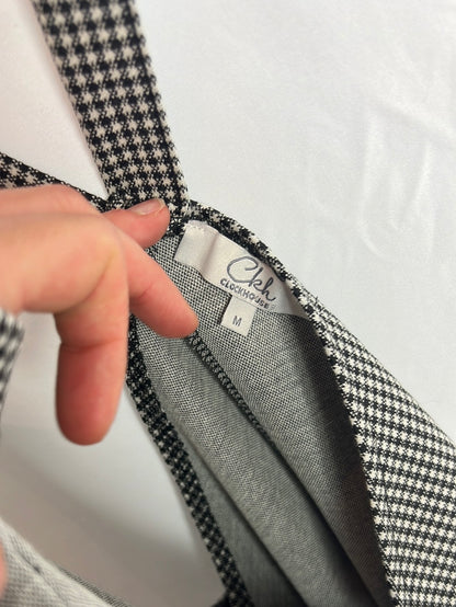 C&amp;A. Mini checked dungarees. TM