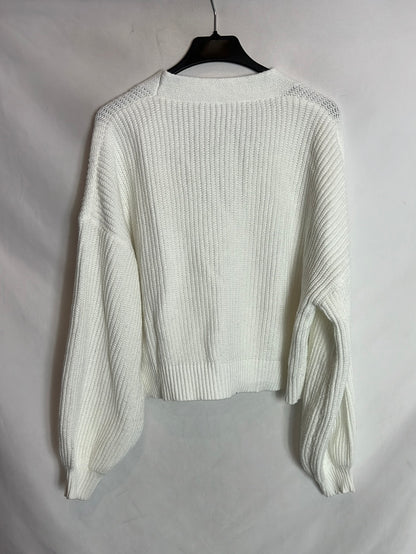 OTRAS. Jersey blanco abotonado. TM