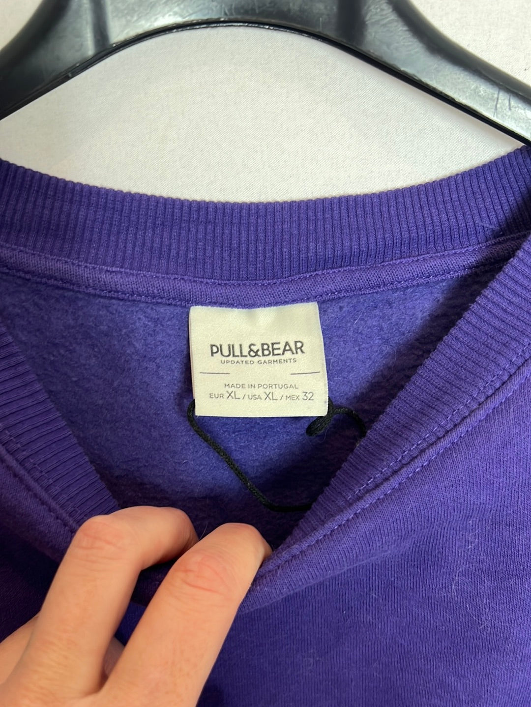 Sudadera morada letras – Hibuy market - Main Image