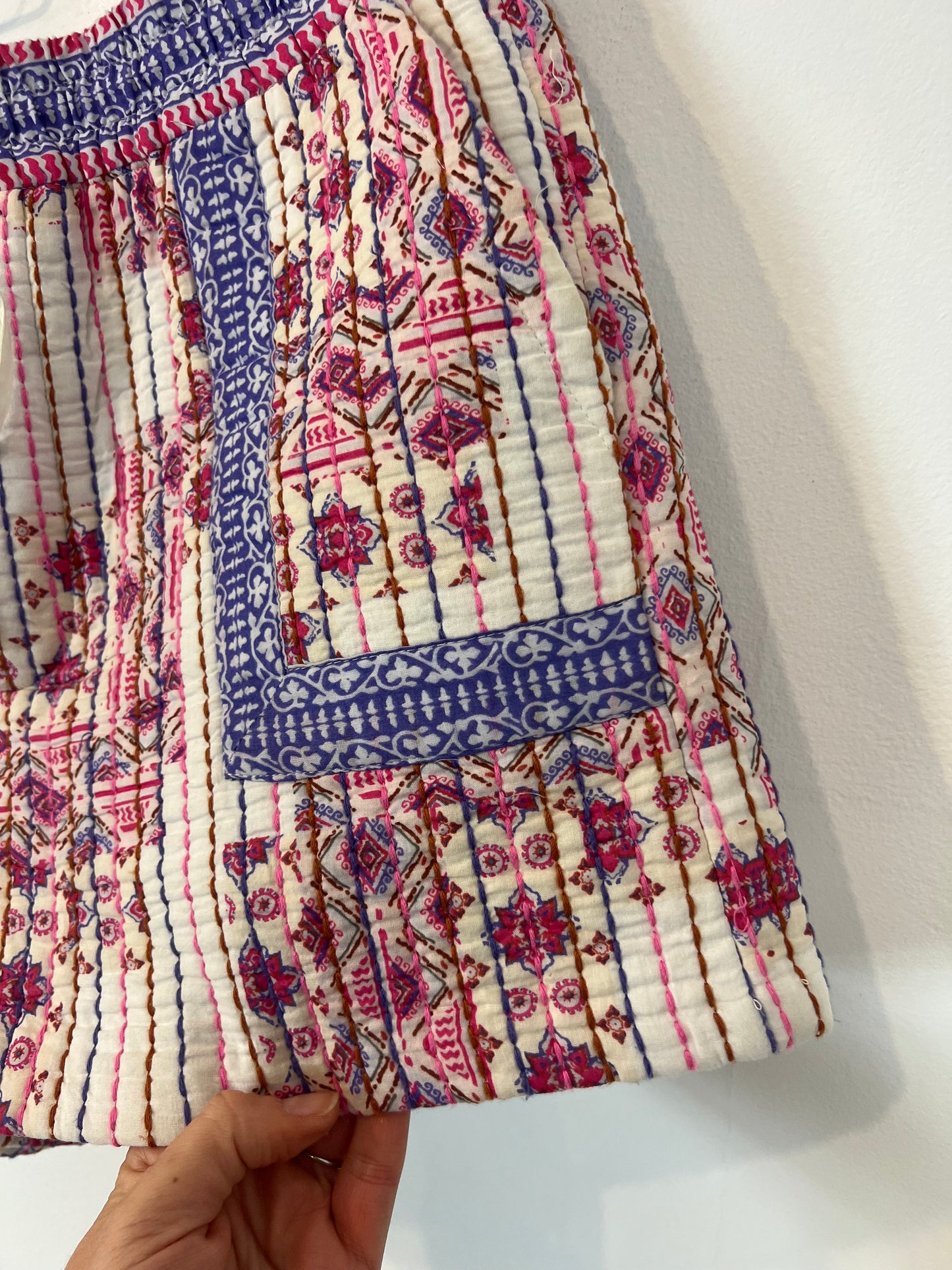 ZARA. Conjunto estampado textura. T M