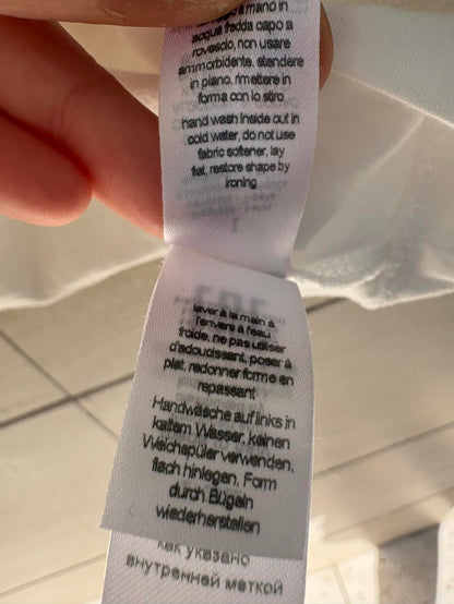 FORTE FORTE. Camiseta algodón perlas