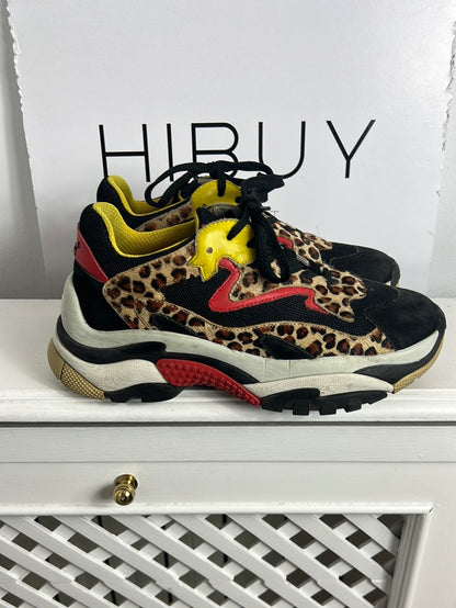 ASH. Zapatillas plataforma colores. T 40