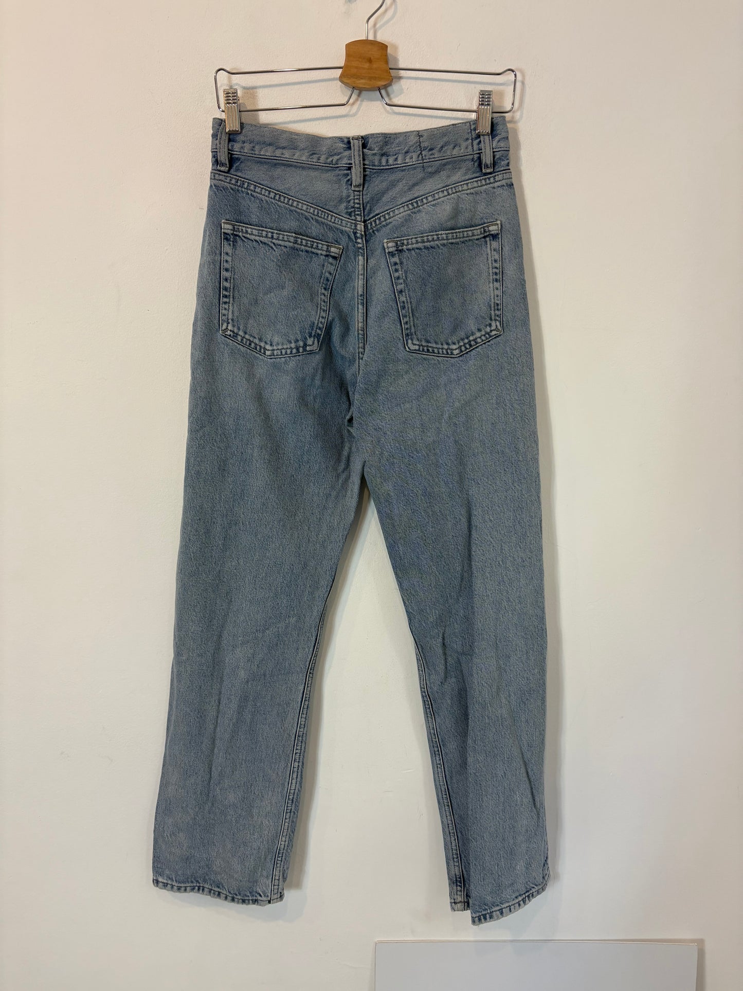 MASSIMO DUTTI. Denim recto abotonado