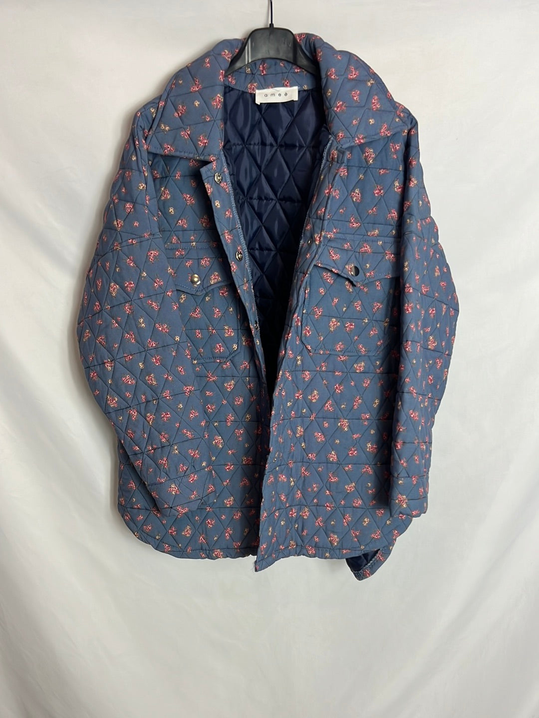 AMEÉ. Chaqueta acolchada flores. T M