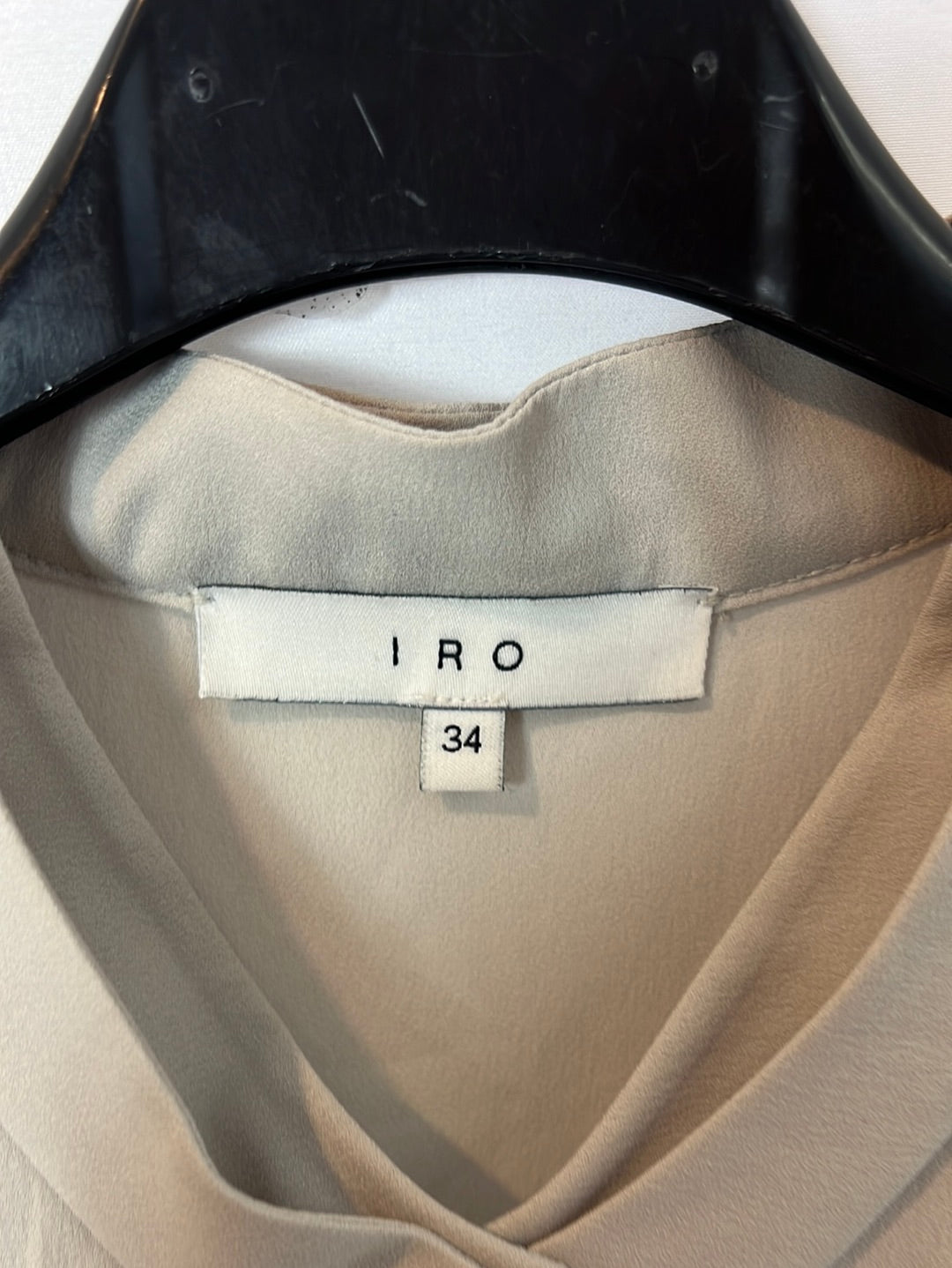 IRO. Double-weave blouse. Size 34