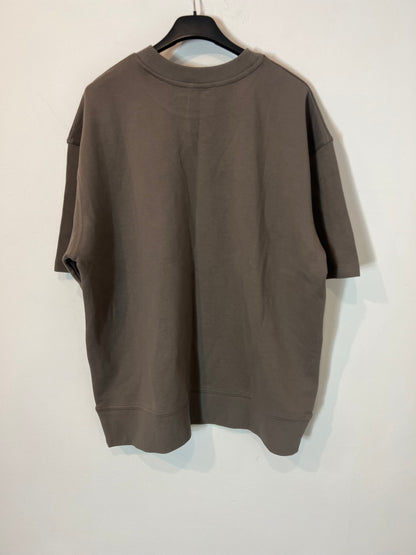 ZARA. Conjunto felpa gris topo. T S