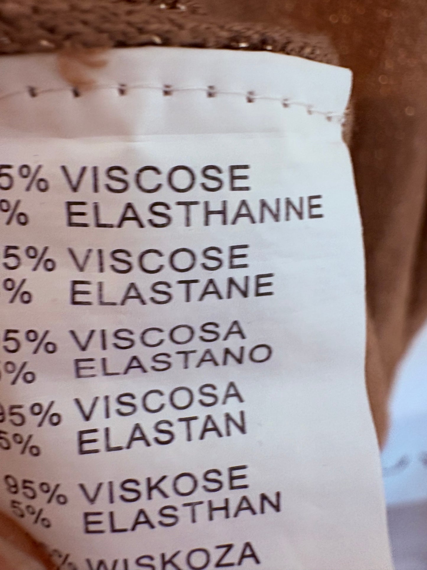 OTRAS. Jersey fino hilos dorados