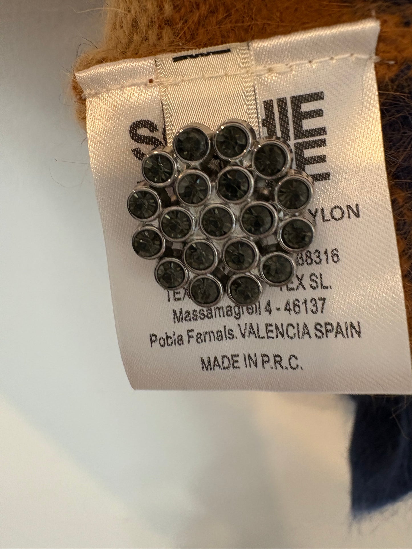 SOPHIE AND LUCIE. Chaleco rayas angora