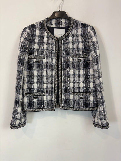 MIRTO. Chaqueta tweed azules