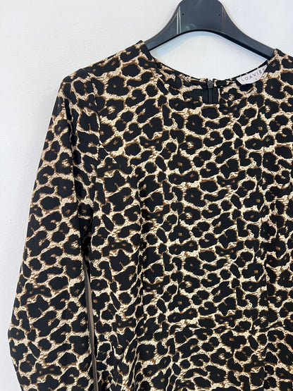 LOAVIES. Vestido midi anima print T.s