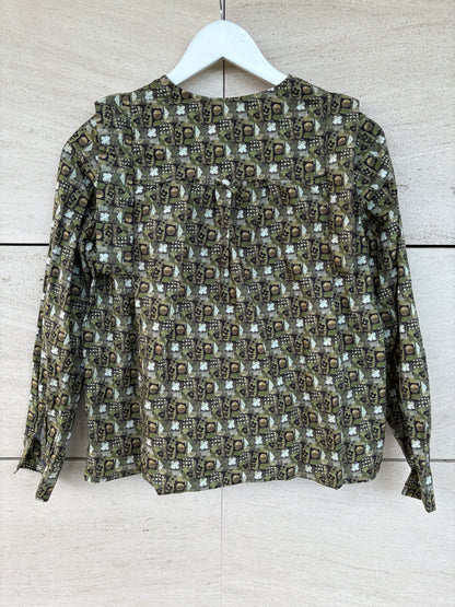 JOSEPHINE. Blusa estampada verdes