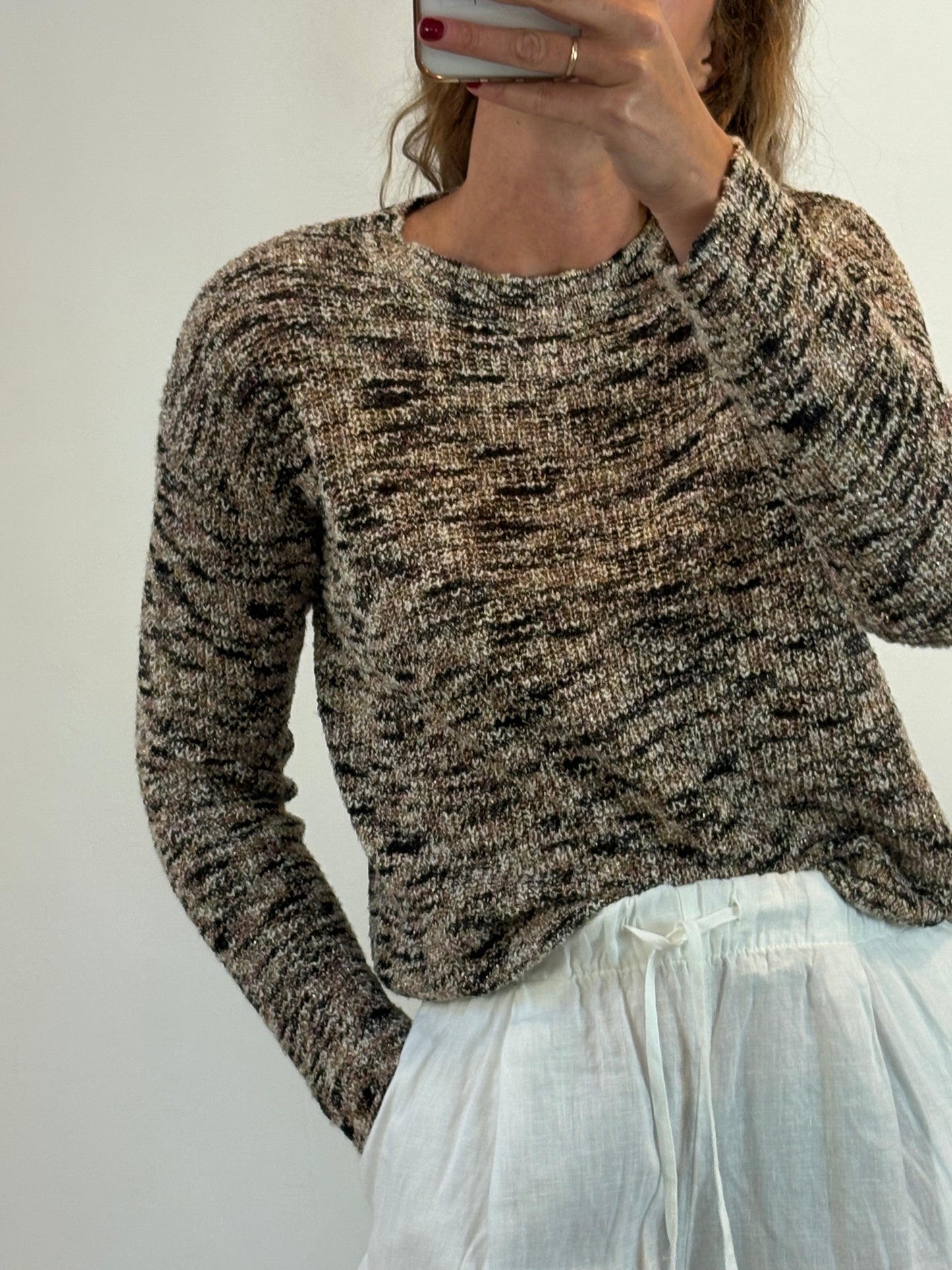 MASSCOB. Jersey multicolor algodón