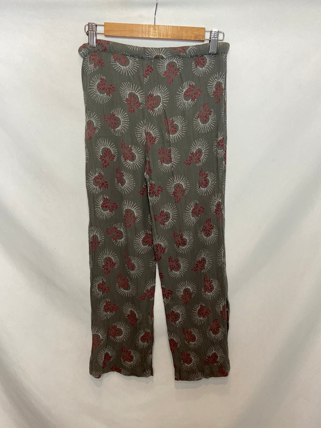 NICOLI. Pantalón gris fluido T. 12 AÑOS