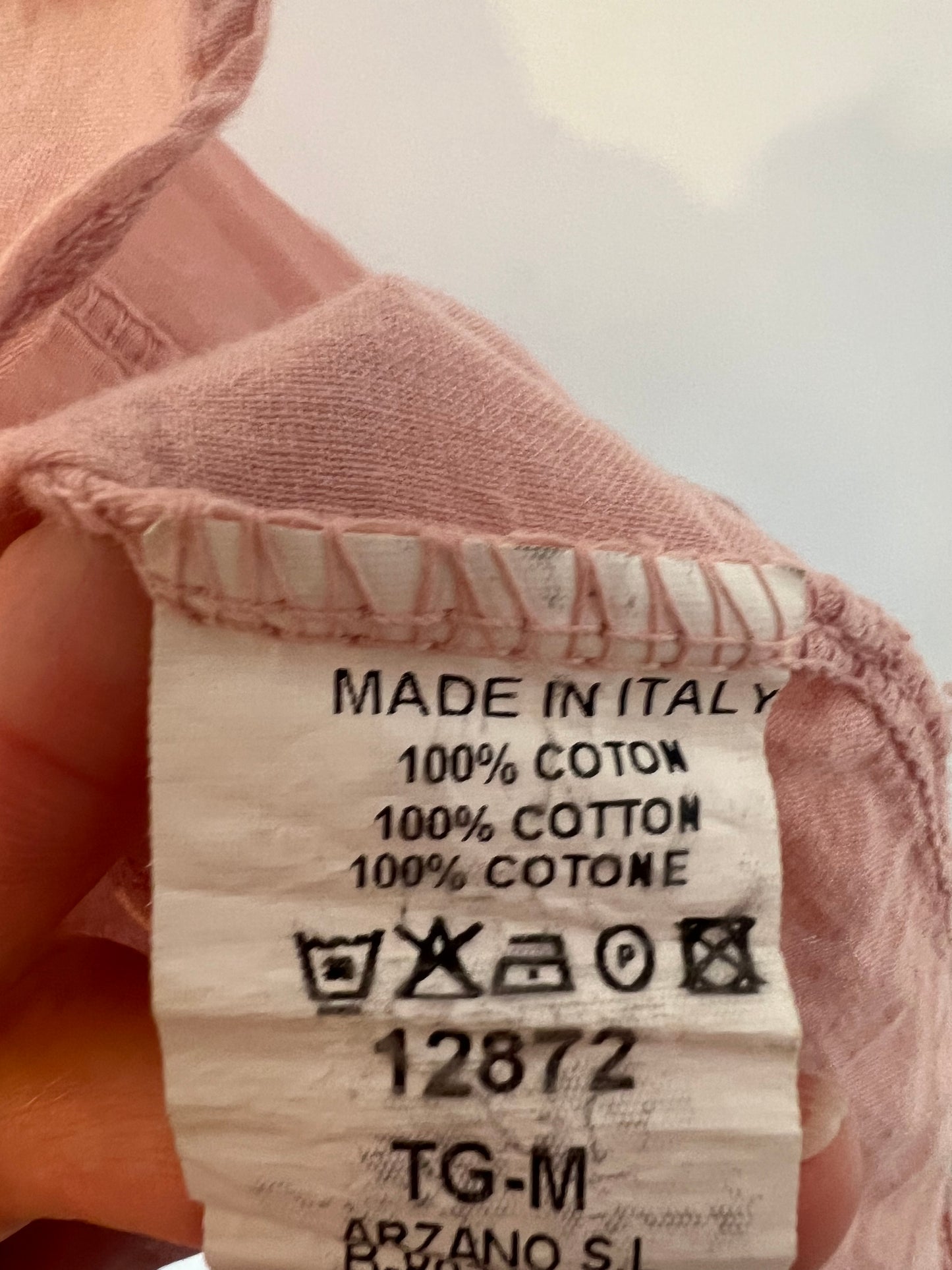 RENATTA&amp;GO. Pale pink cotton blouse. TM