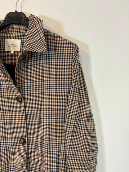 YERSE. Chaqueta cuadros ligera. T S