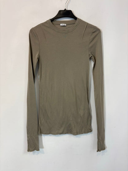 H&M STUDIO. Camiseta manga larga algodón