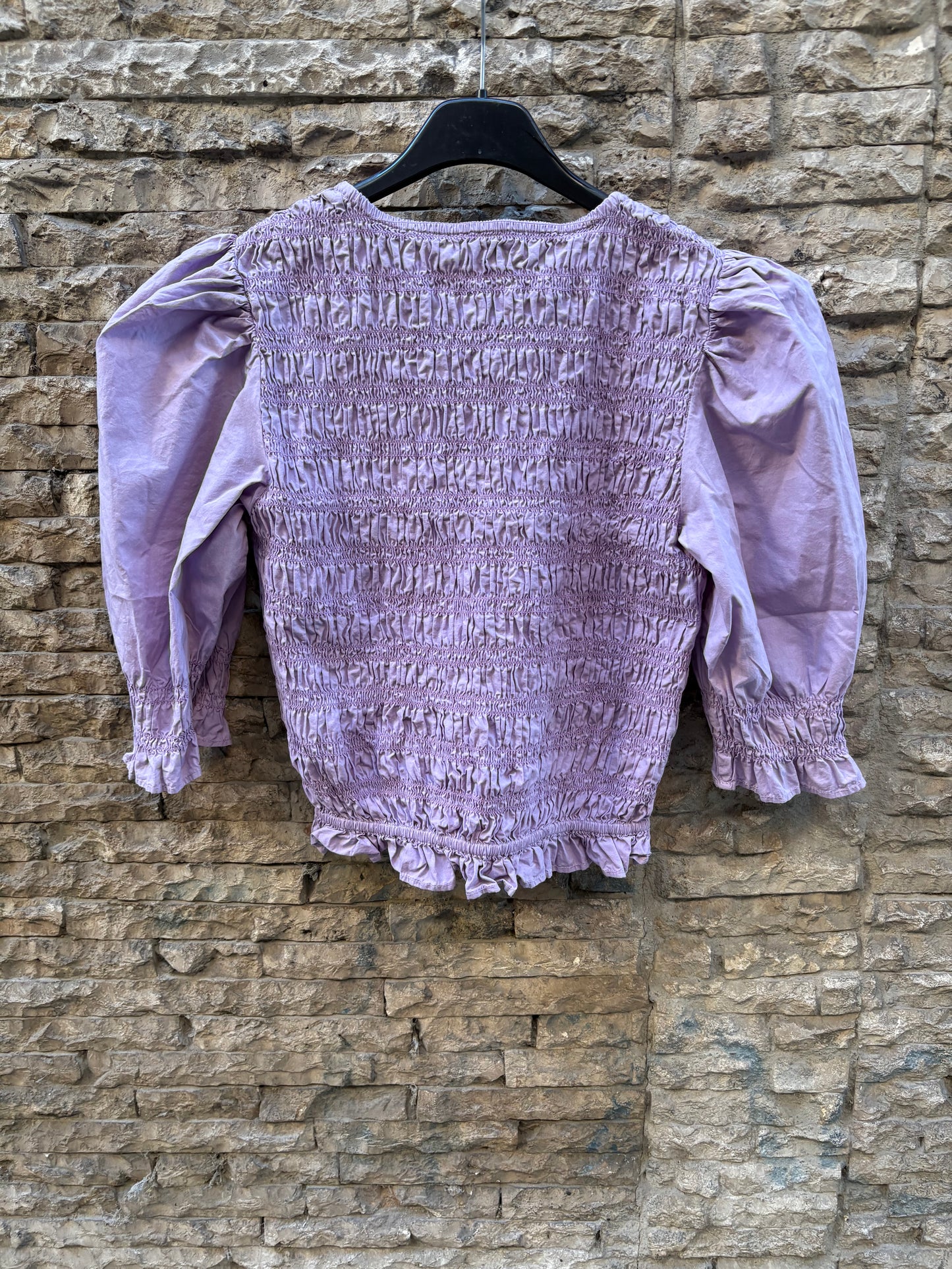 ROSEANNA. Top malva nido de abeja. T 38