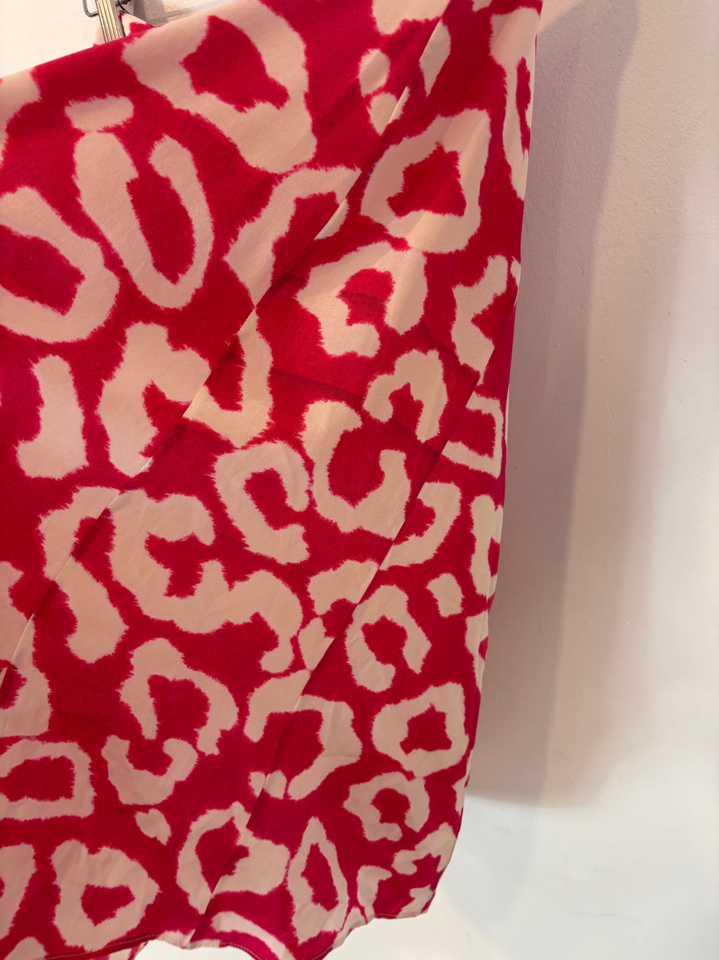 ISABEL MARANT. Falda midi seda estampada