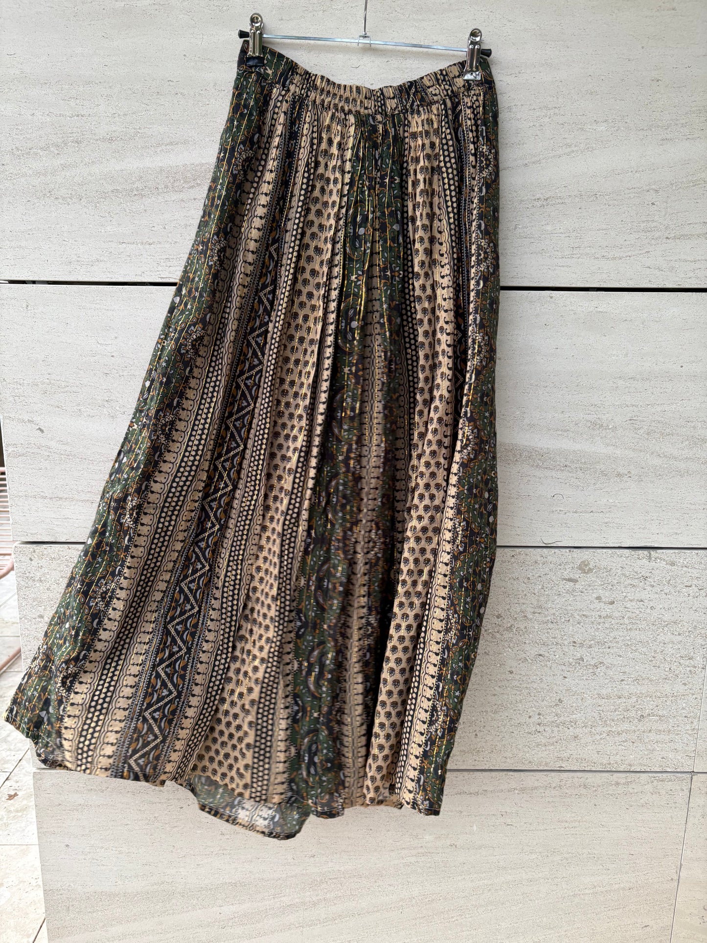 LOUIZON. Falda midi estampado