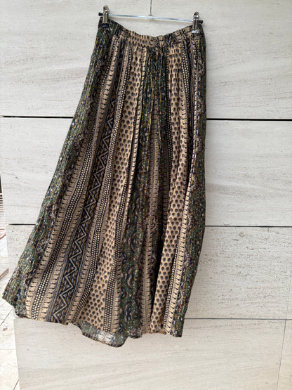 LOUIZON. Falda midi estampado