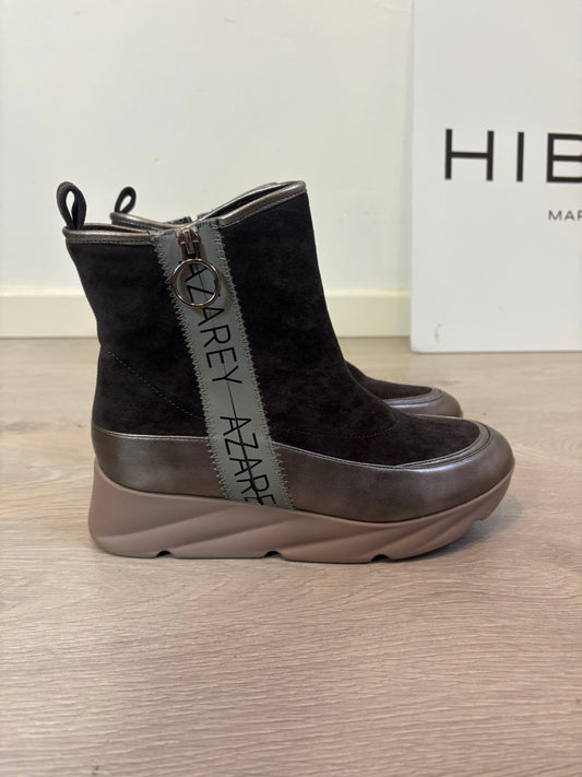 AZAREY. Botines tonos grises. T 38