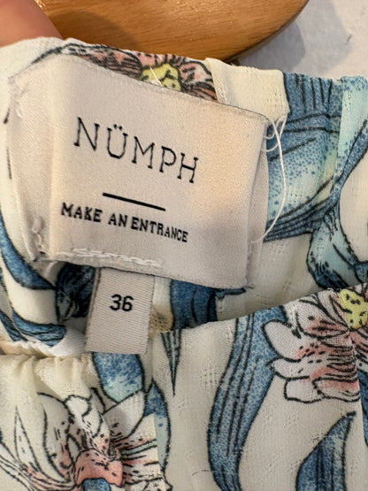 NÜMPH. Falda larga estampada