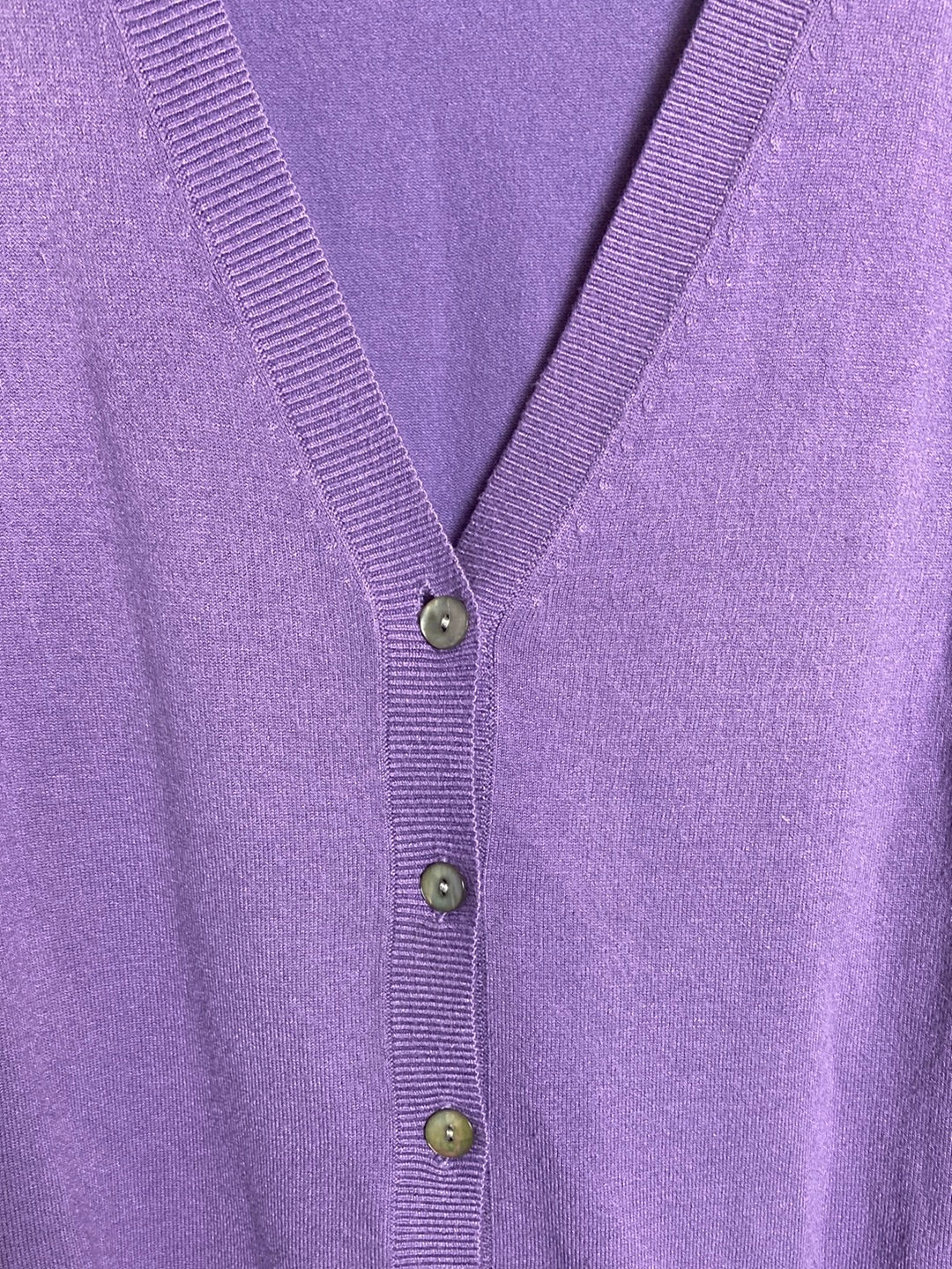 ZARA. Long purple Ts cardigan